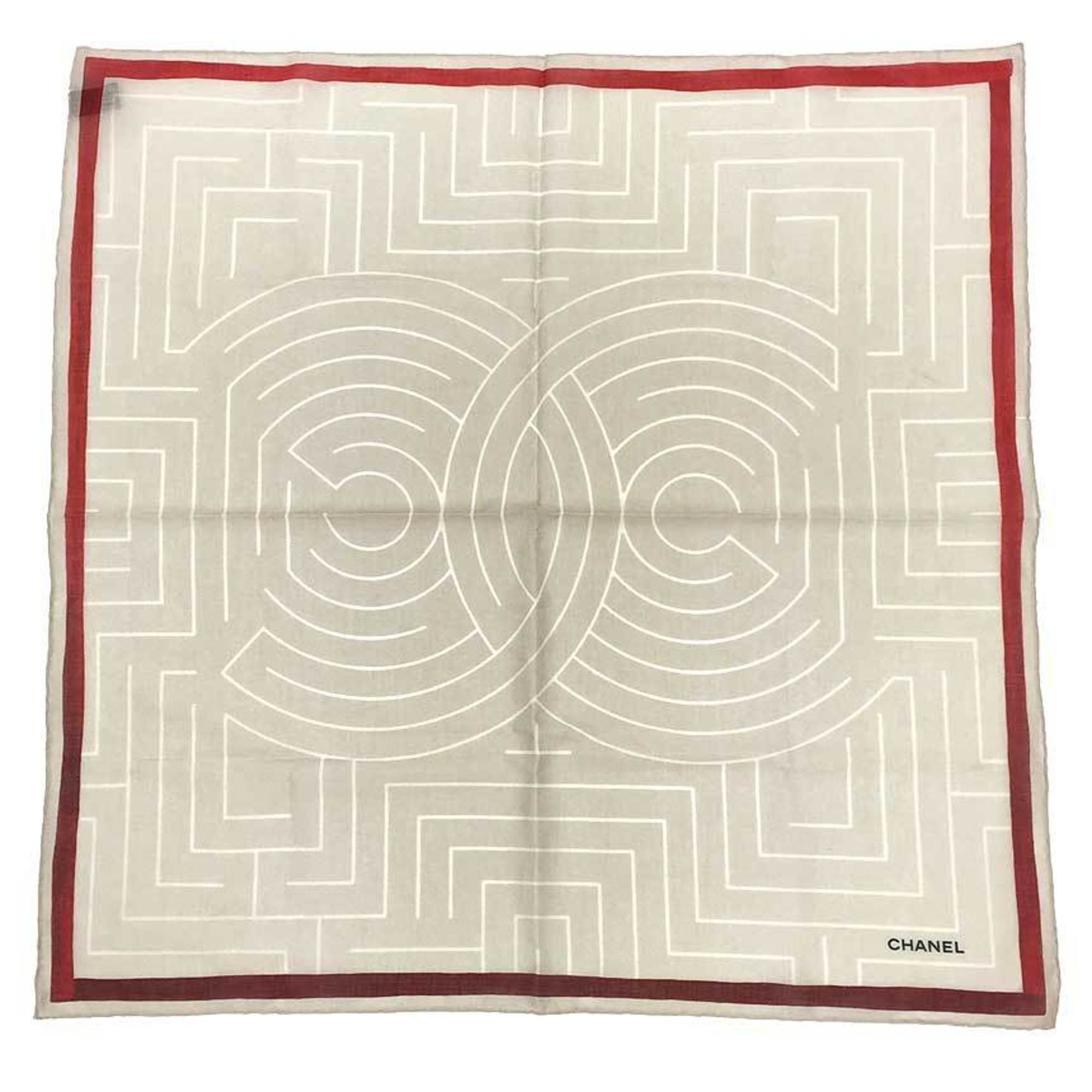 CHANEL　コットンスカーフ Chanel Coco Mark Cotton scarf - My Luxury Labels