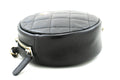 Chanel Round Mini Compact Leather Handbag