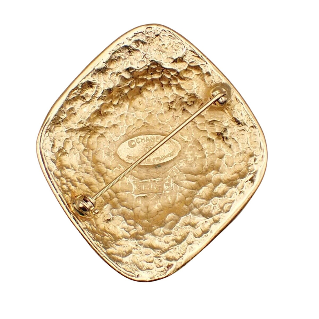 Chanel Coco Mark Gold Plated brooch - My Luxury Labels