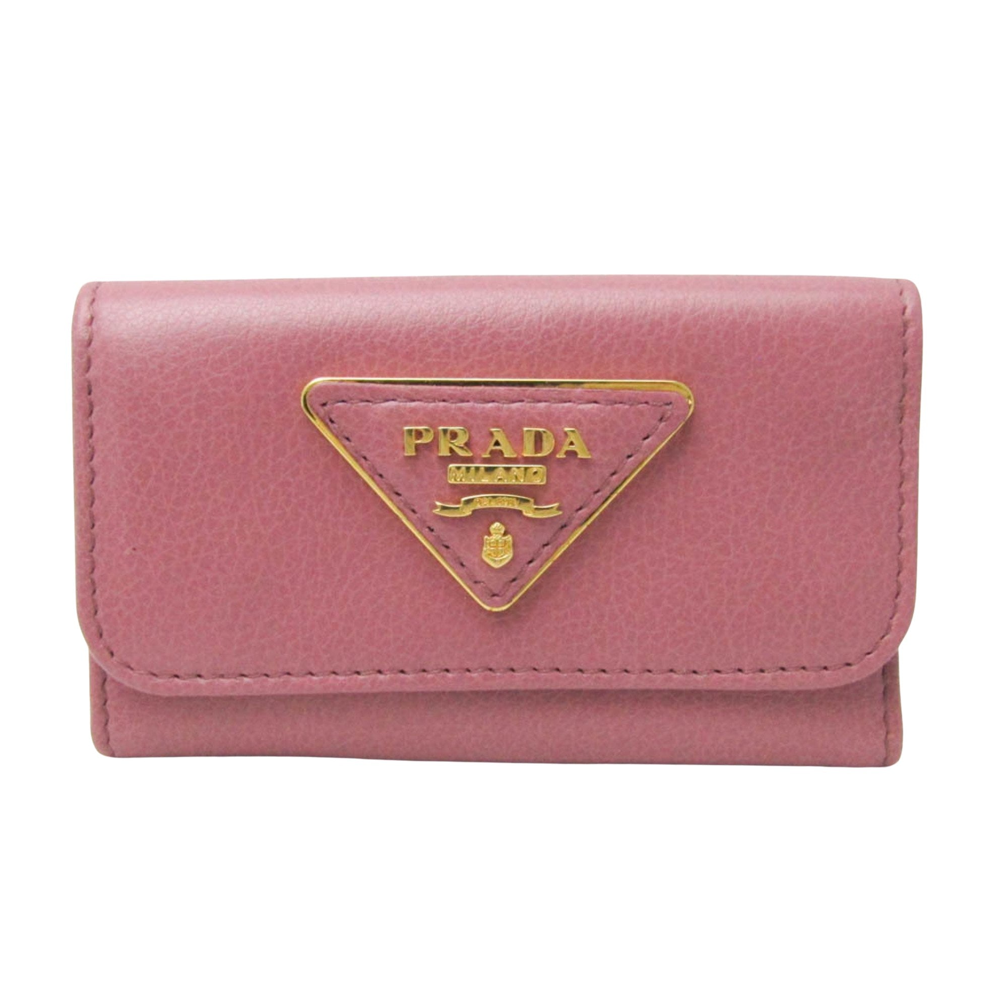 Prada 6 Key Holder – Luxury Leather Key Case