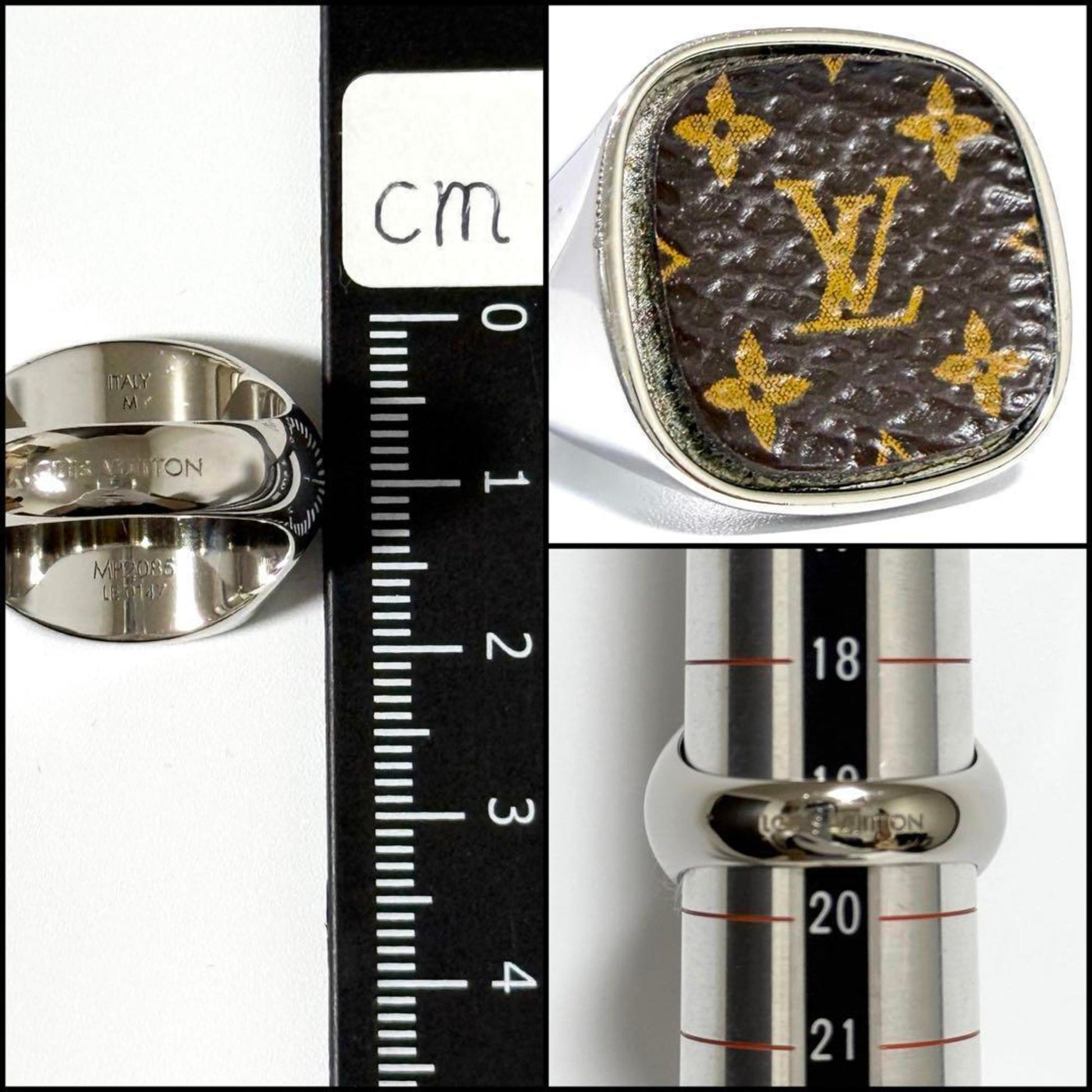 Louis Vuitton Signet Ring – Elegant Gold & Silver Jewelry