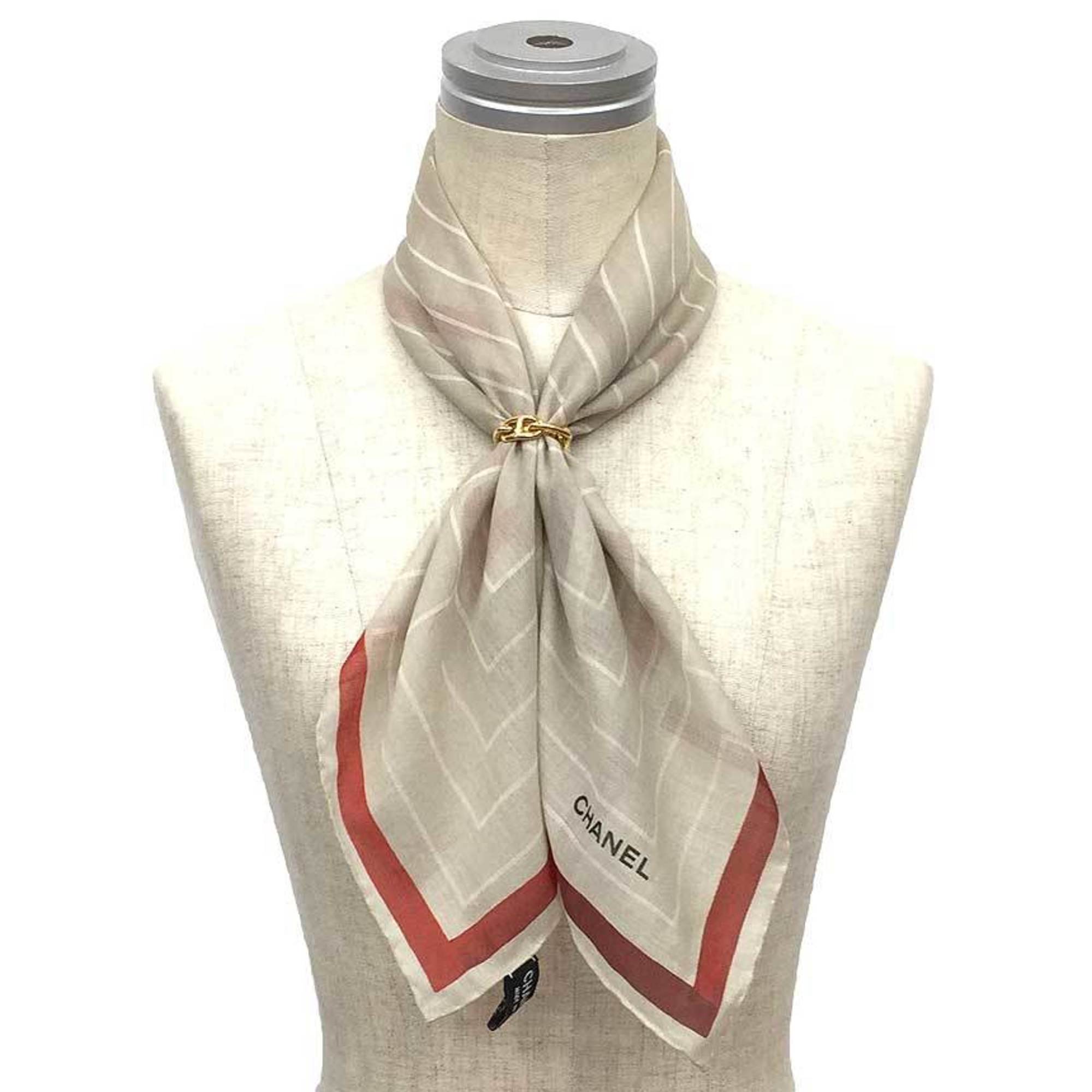 CHANEL　コットンスカーフ Chanel Coco Mark Cotton scarf - My Luxury Labels