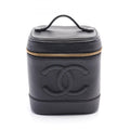 Chanel Vanity Case Quilted Leather Bag