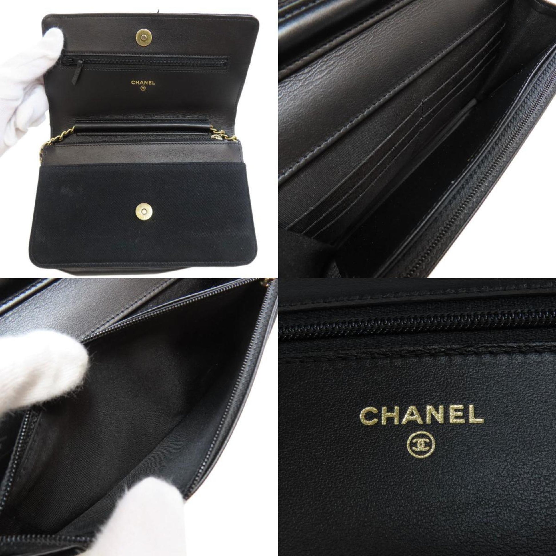 Chanel Wallet On Chain, luxury Chanel wallet, Chanel WOC