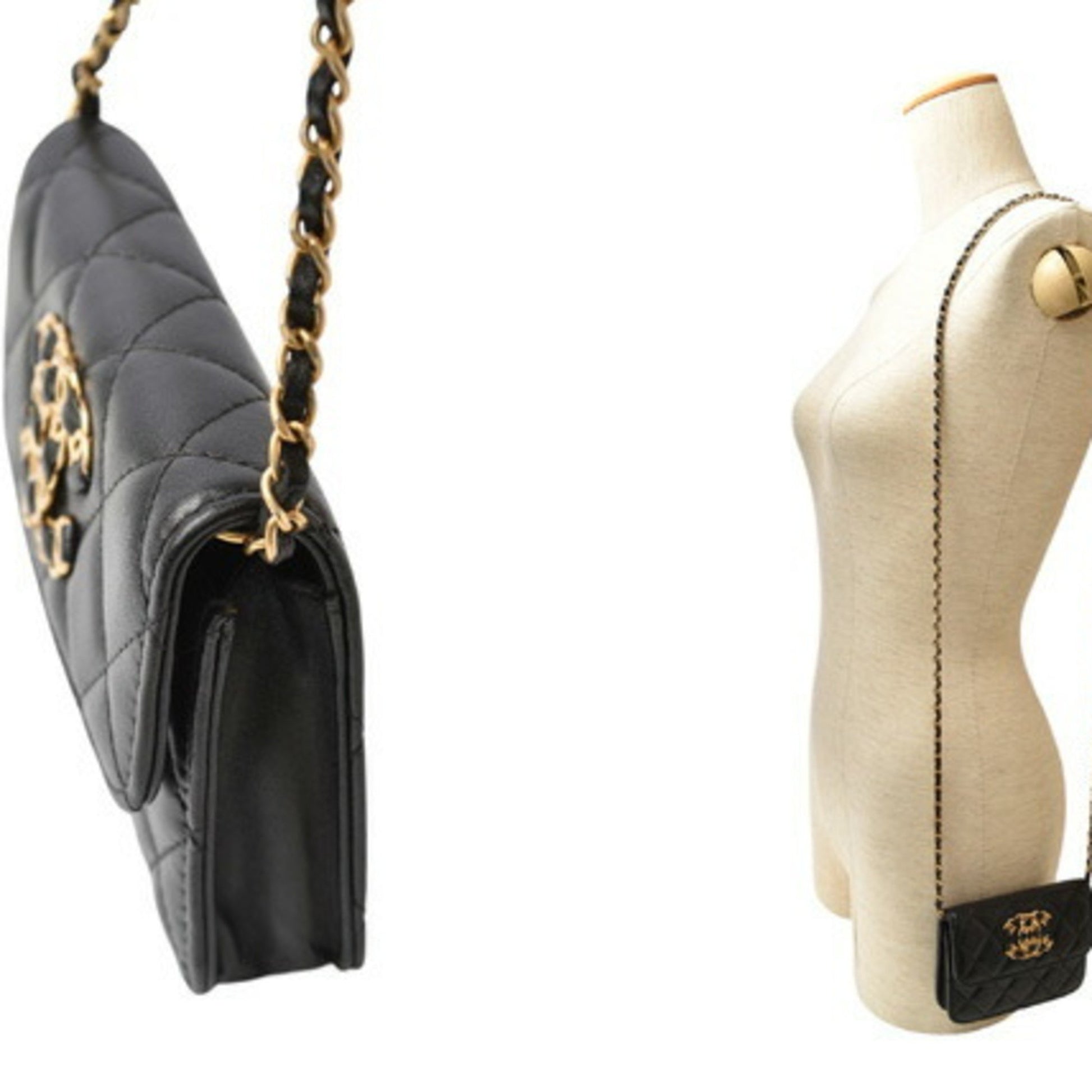 Chanel Wallet on Chain, WOC Chanel Bag, Designer Chanel Wallet