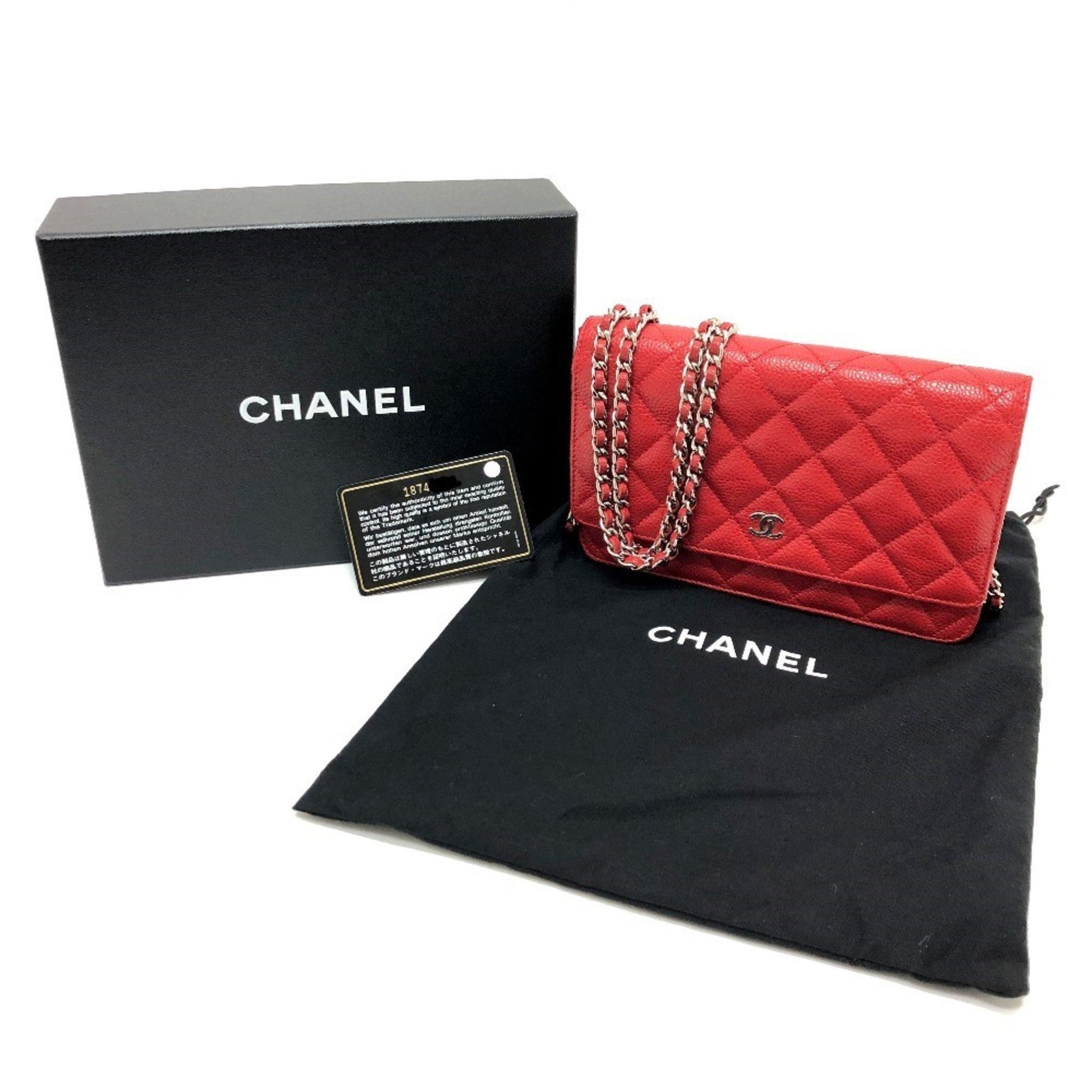 Chanel Wallet On Chain – Classic Quilted Crossbody Wallet