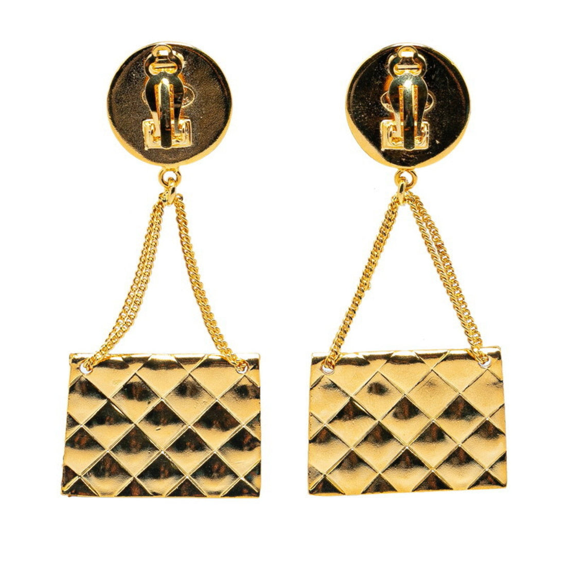 Chanel Cambon Gold Plated earring - My Luxury Labels