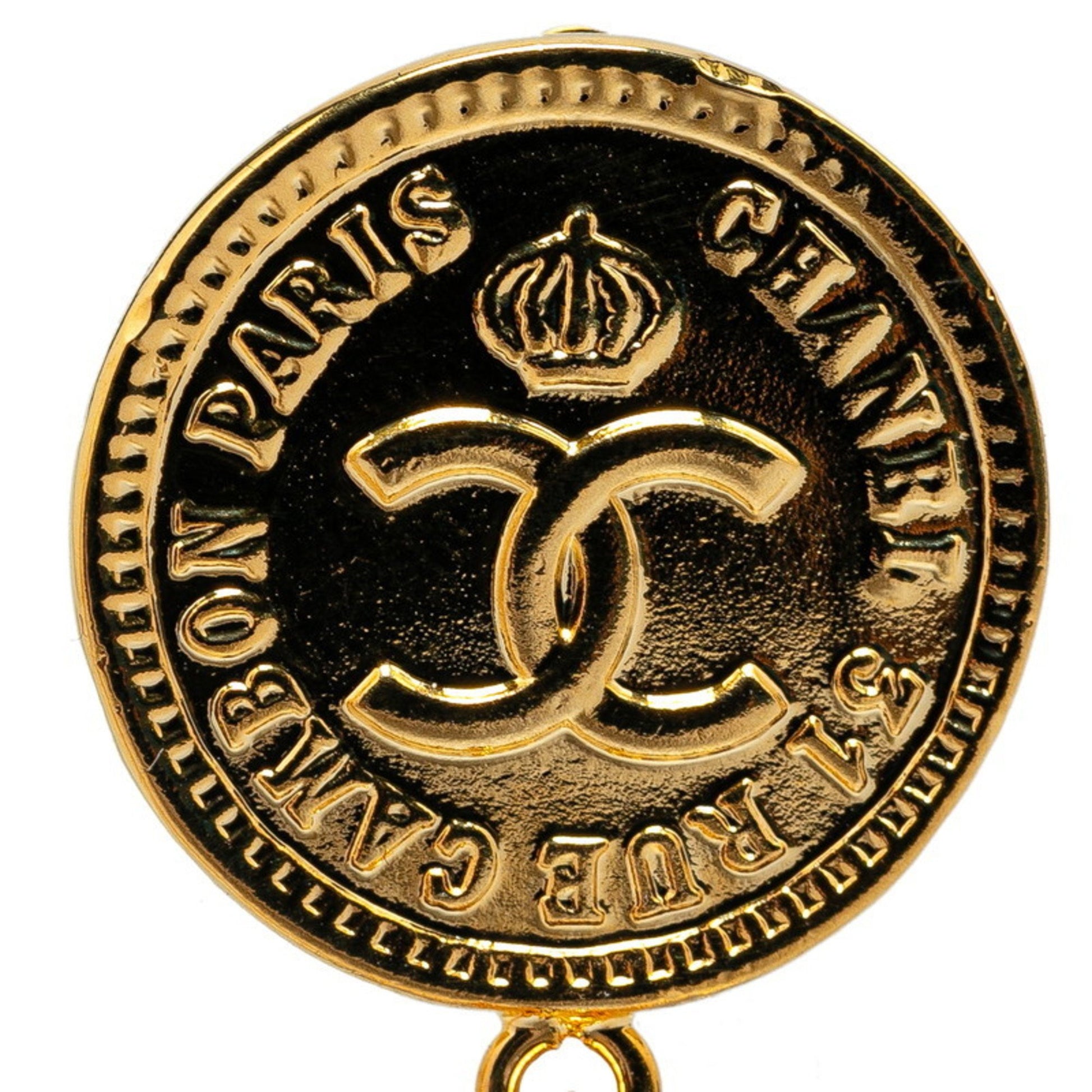 Chanel Cambon Gold Plated earring - My Luxury Labels