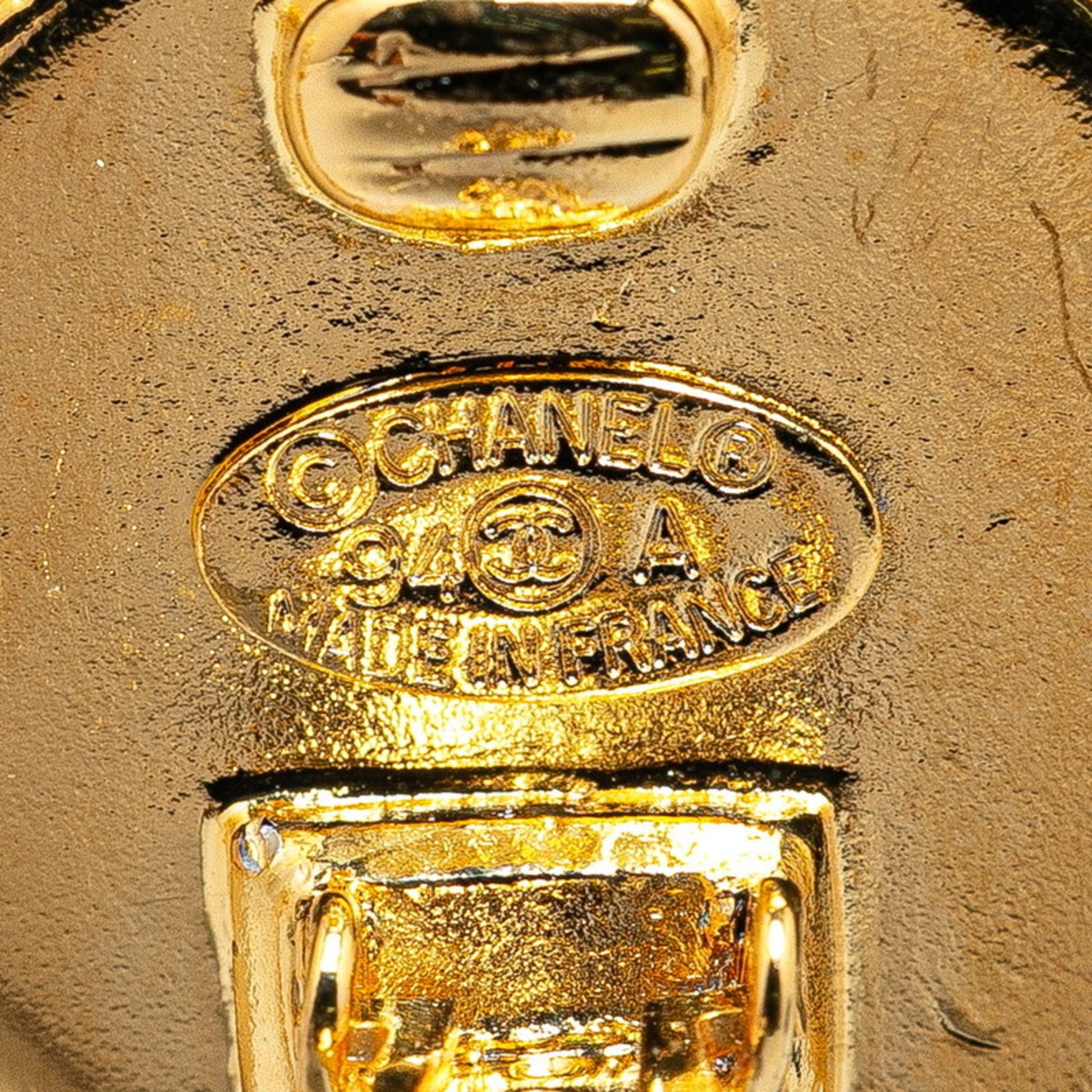 Chanel Cambon Gold Plated earring - My Luxury Labels