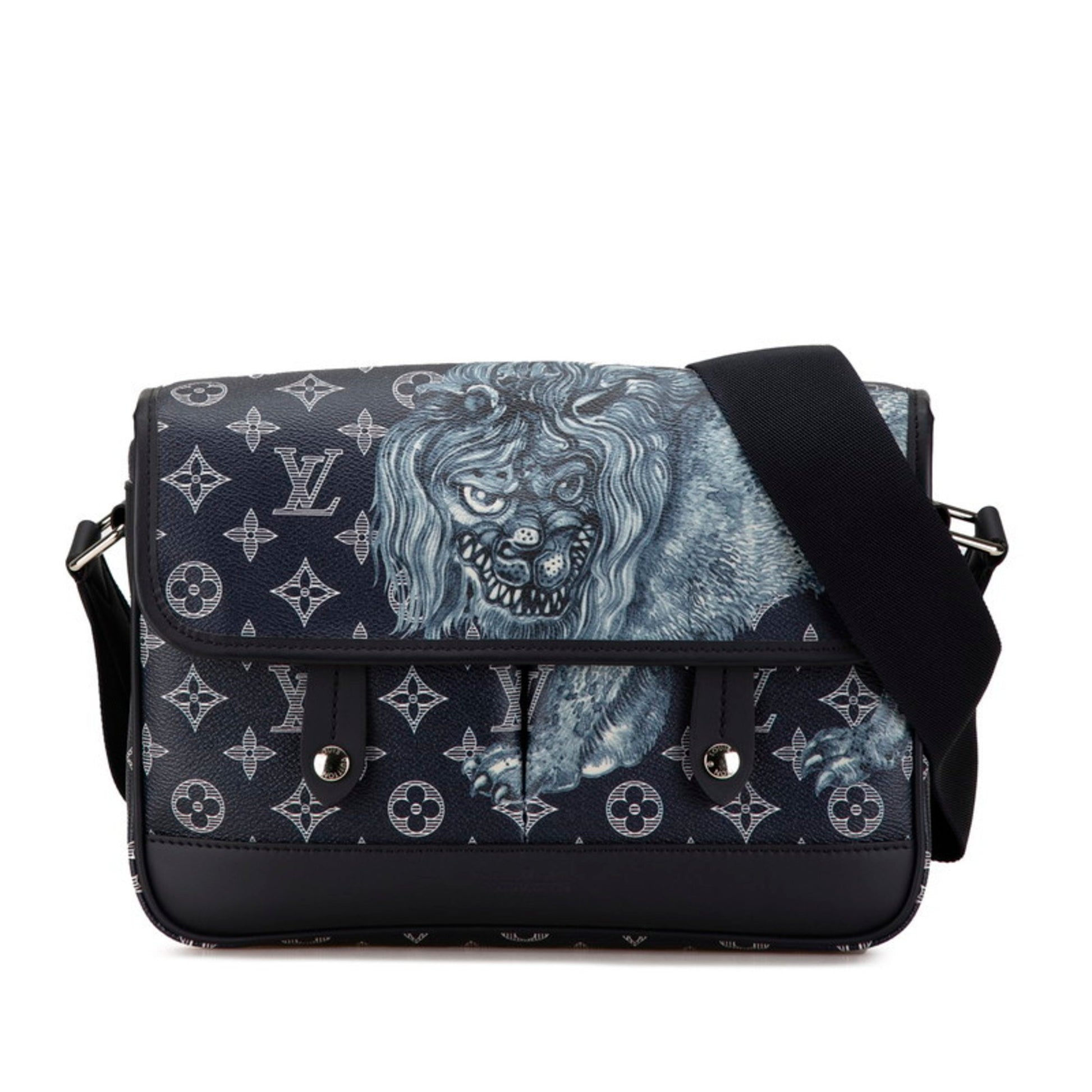 Louis Vuitton Chapman Brothers Lion Messenger, Louis Vuitton messenger bag