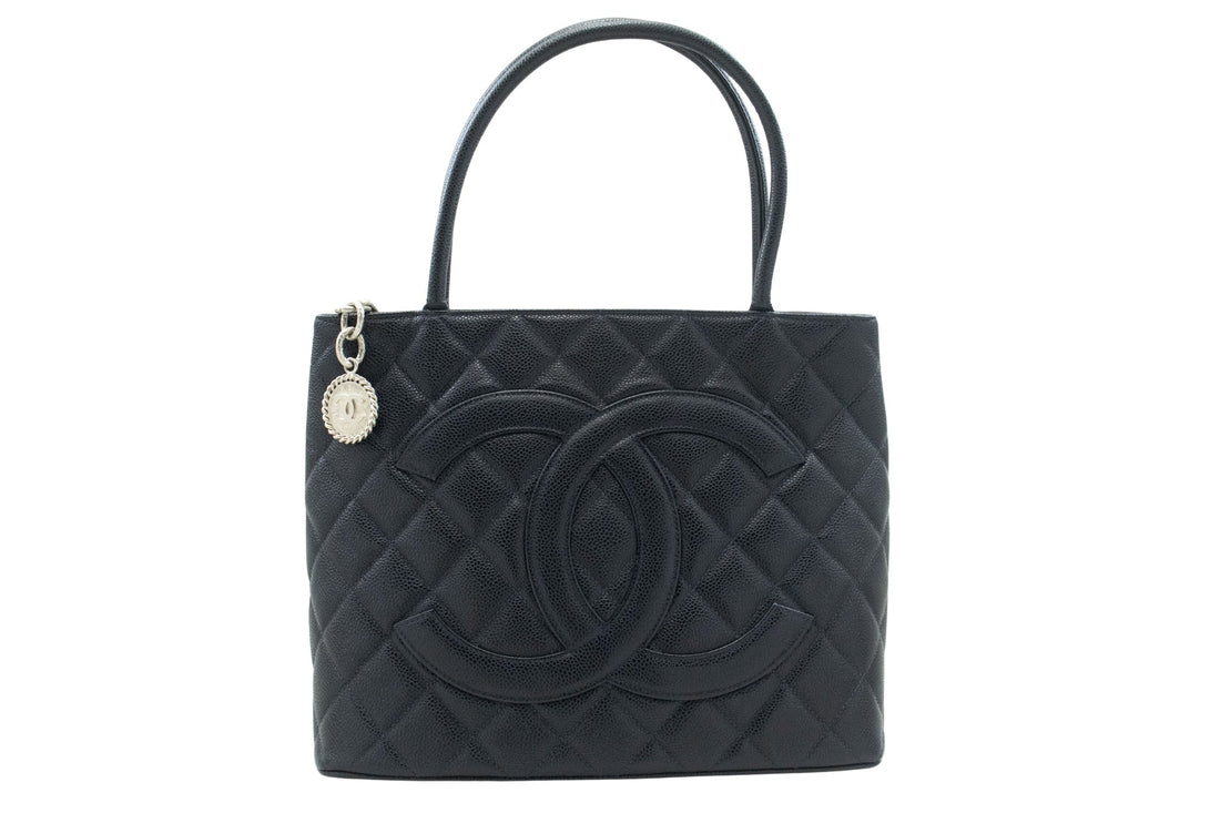 Chanel Medaillon Quilted Leather Handbag