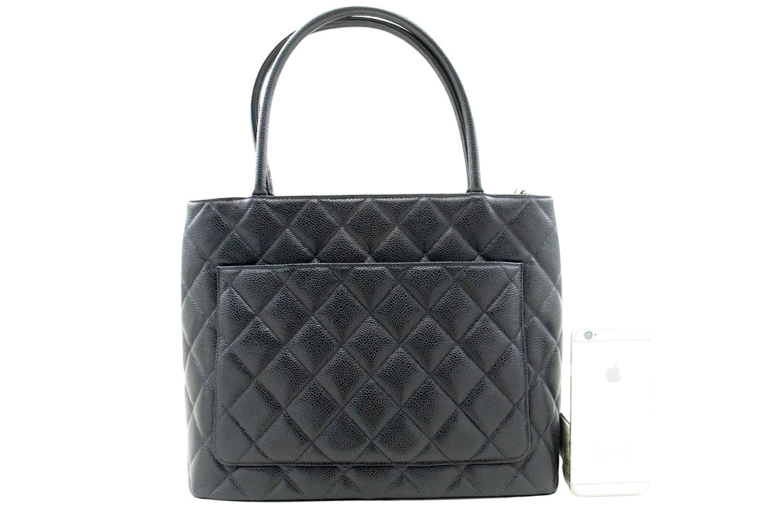 Chanel Medaillon Quilted Leather Handbag
