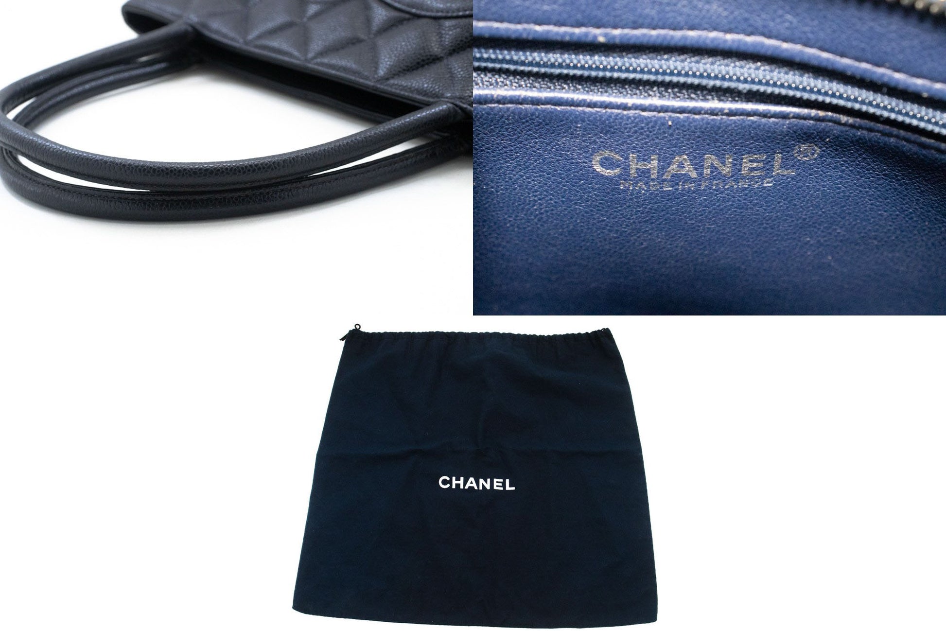Chanel Medaillon Quilted Leather Handbag