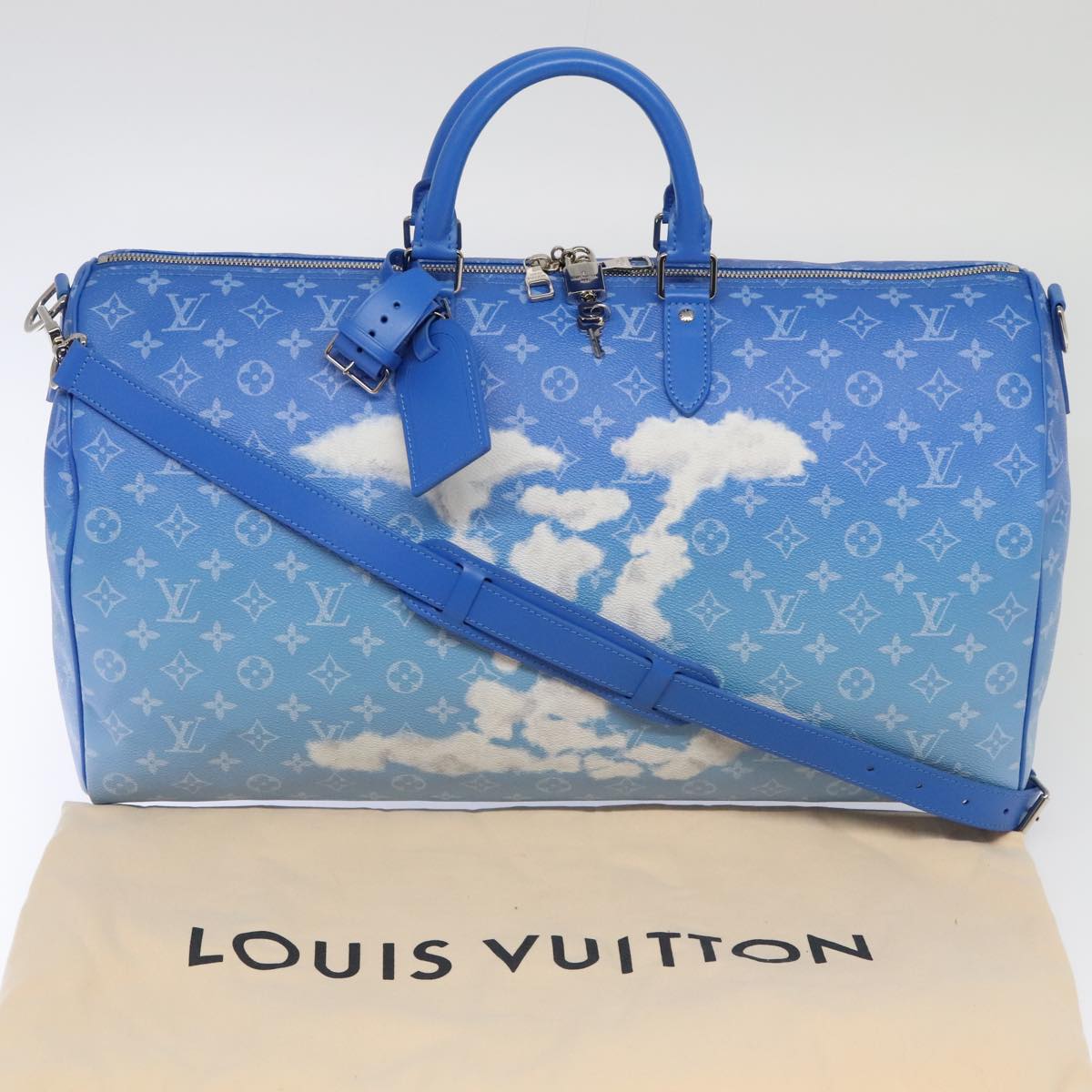 Louis Vuitton Keepall Bandouliere 50 Canvas travel Bag - My Luxury Labels