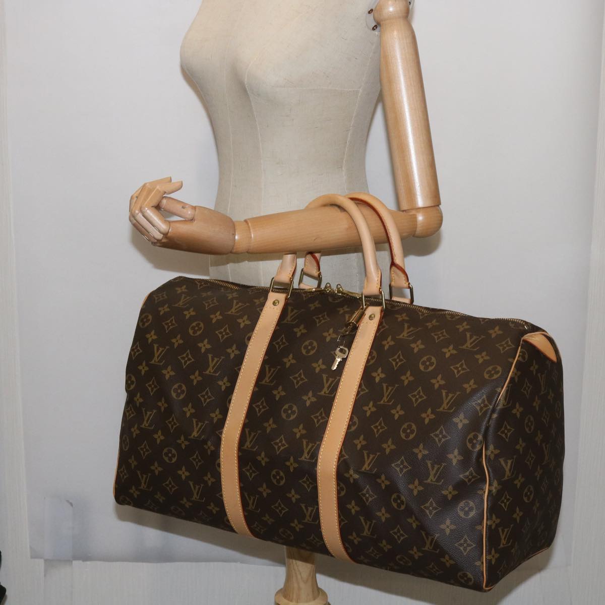 Louis Vuitton Keepall 50 Travel Duffle Bag