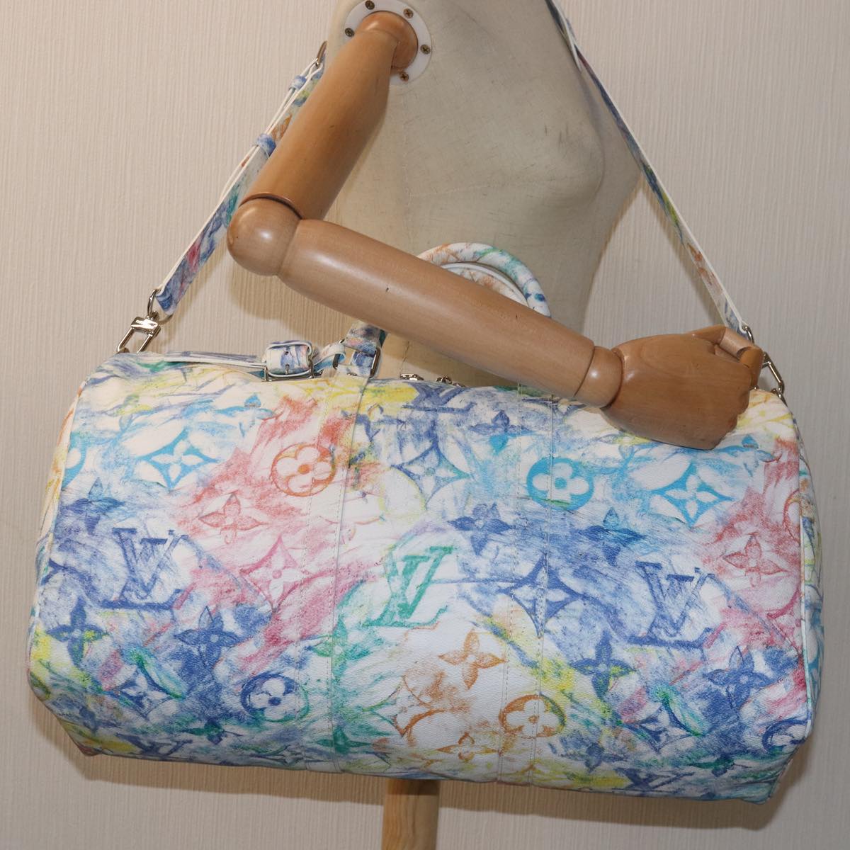 Louis Vuitton Keepall Bandouliere 50 Canvas travel Bag - My Luxury Labels