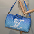 Louis Vuitton Keepall Bandouliere 50 Canvas travel Bag - My Luxury Labels
