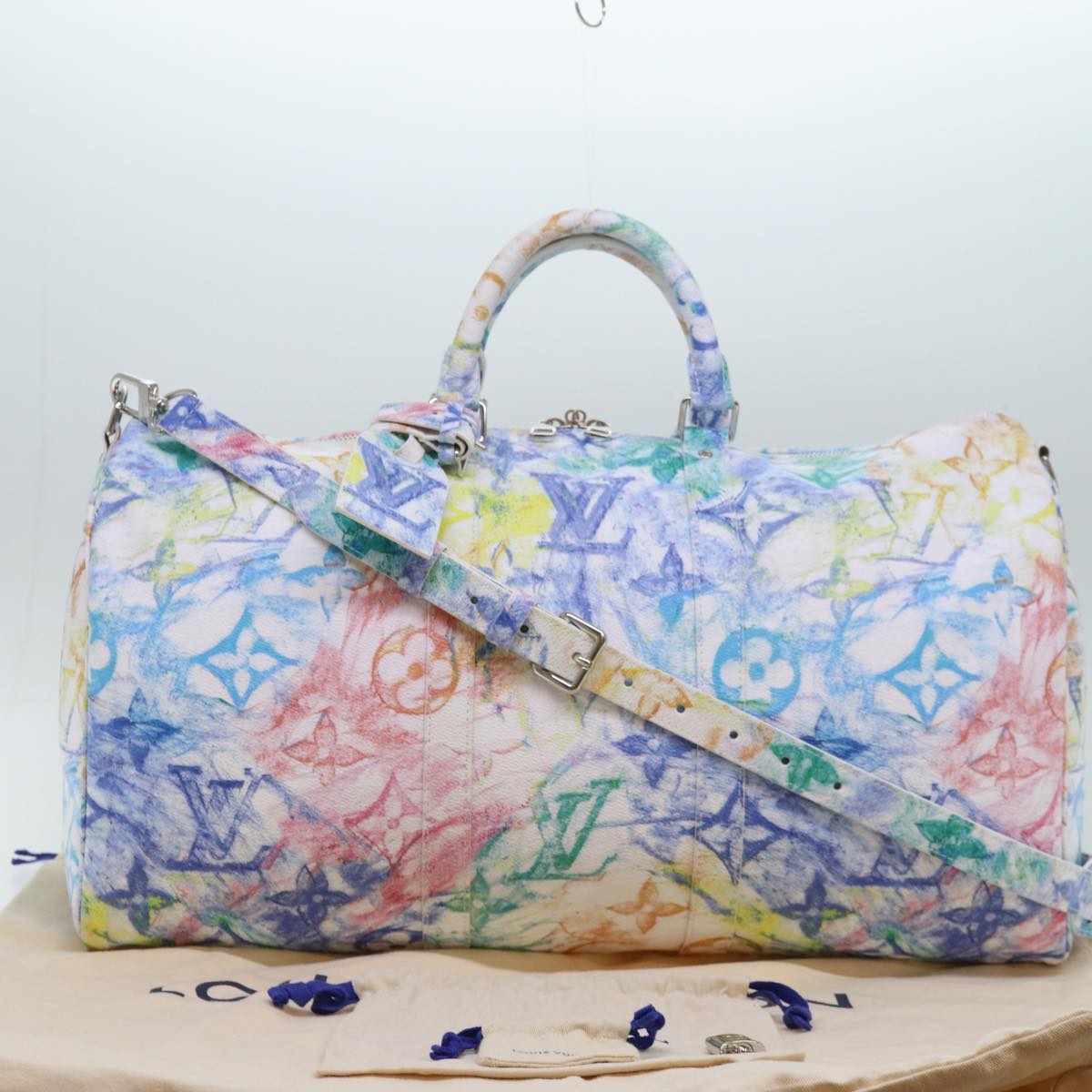 Louis Vuitton Keepall Bandouliere 50 Canvas travel Bag - My Luxury Labels