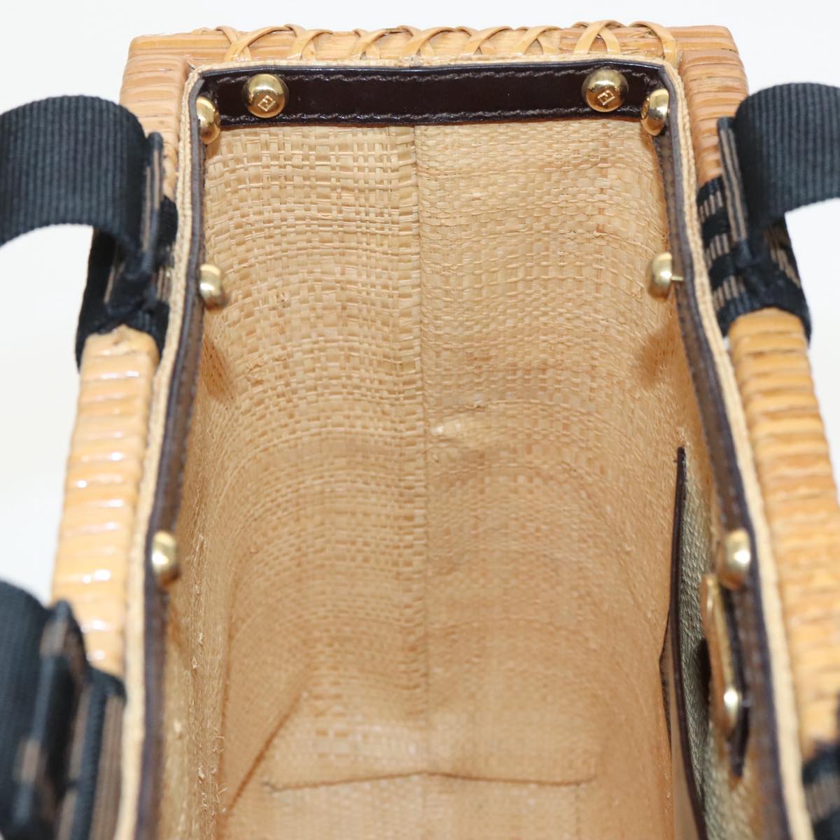 Fendi Basket Woven Handbag for Women