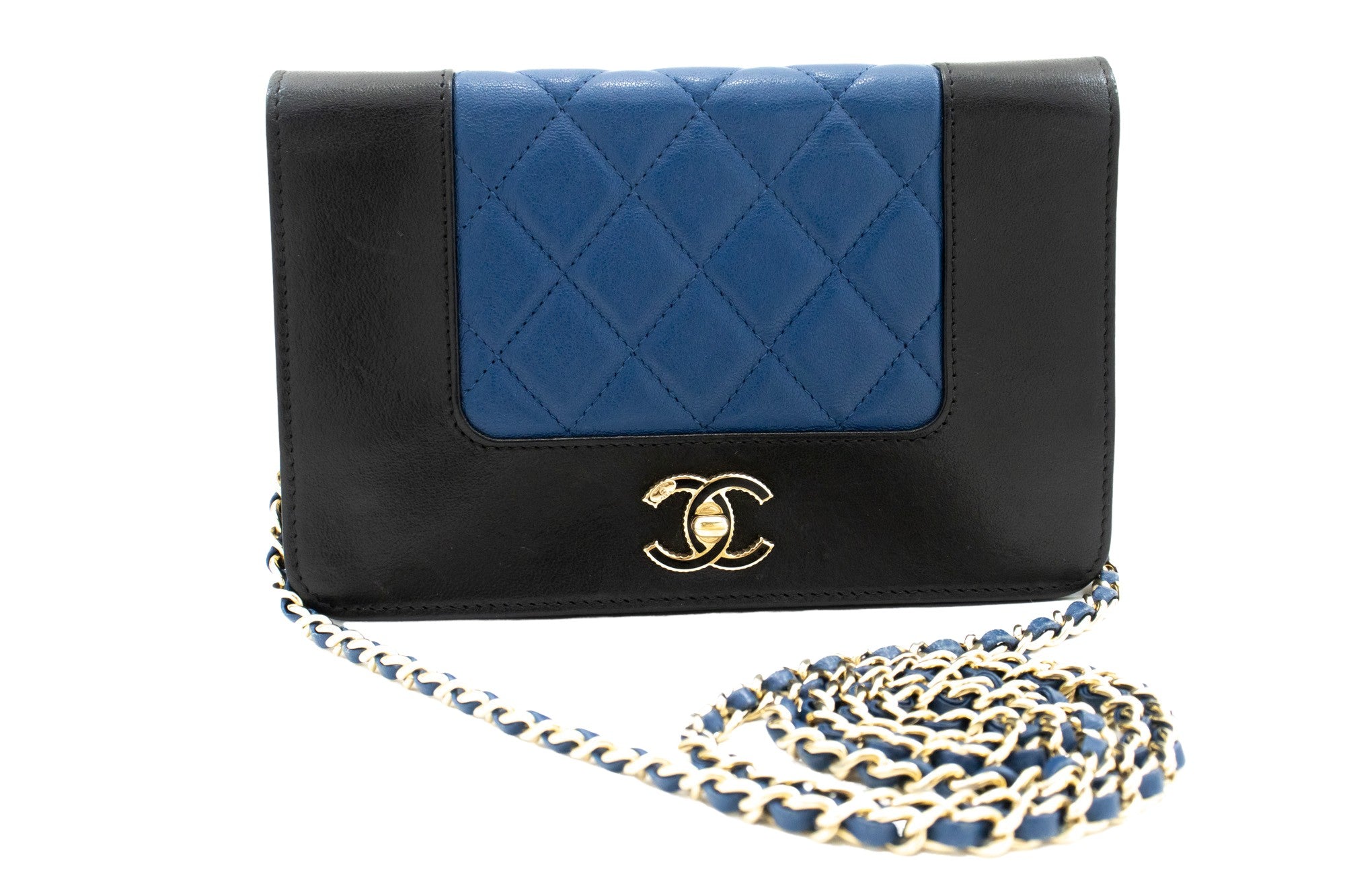 Chanel Wallet On Chain WOC Quilted Leather Purse