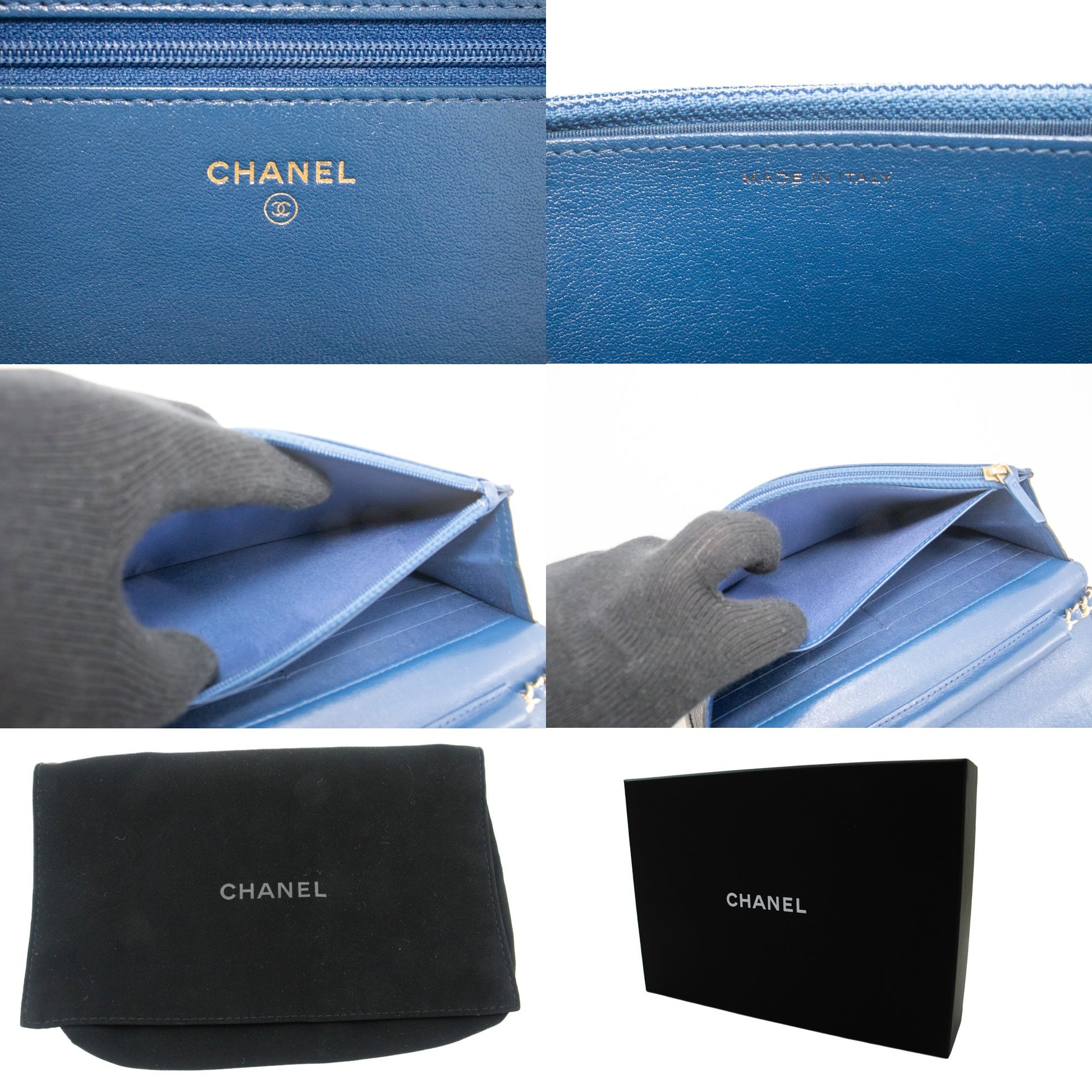 Chanel Wallet On Chain WOC Quilted Leather Purse